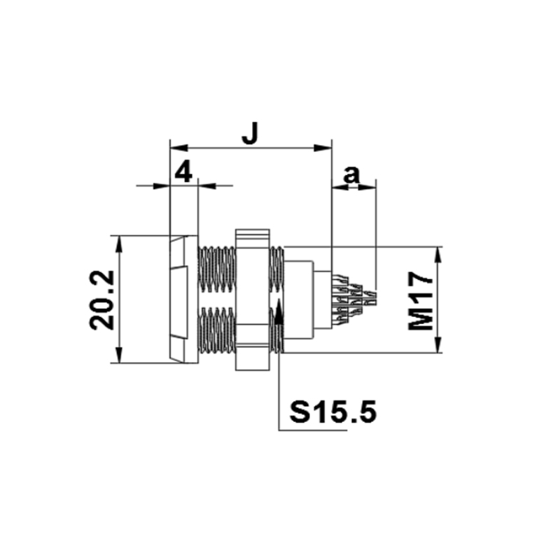 2P series plastic connector